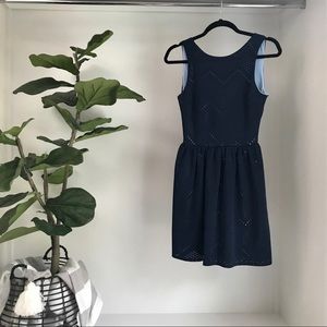 Love ...ady NYE Preppy Holiday‎ Sleeveless Casual Chic Mixed Blue Mini Dress